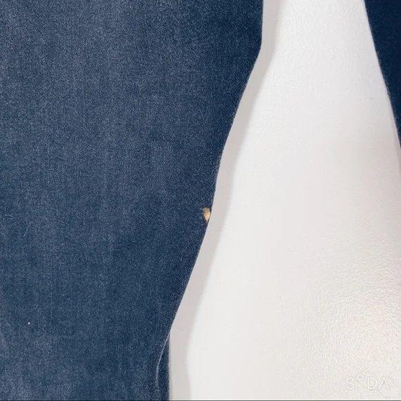 Loft by Ann Taylor ankle black jeans size 8 - Picture 4 of 5